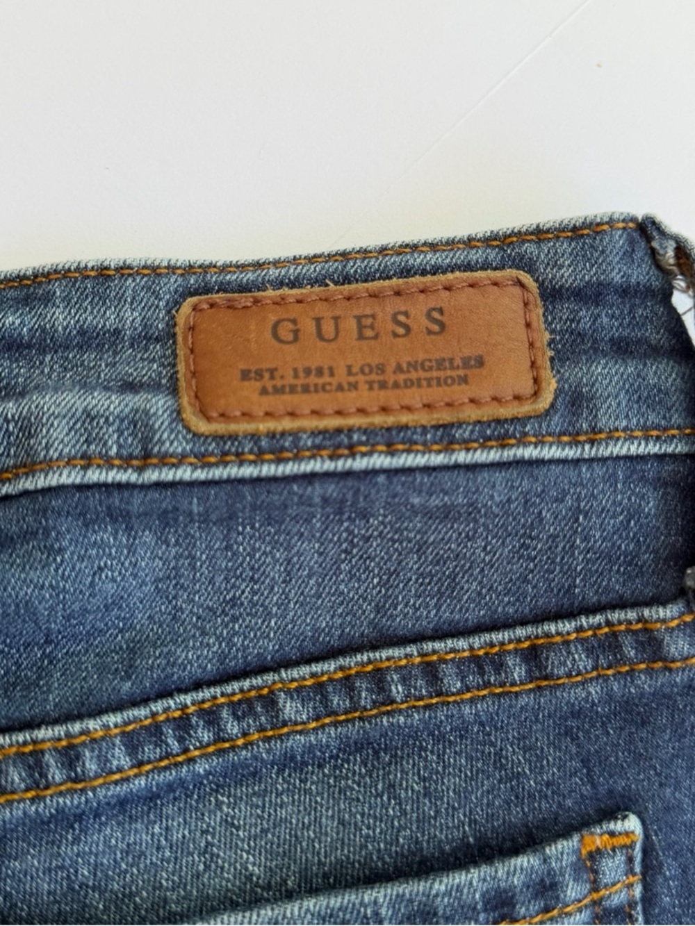 Woman’s Guess Brand Jeans Power Skinny Low Size 27​ - Picture 11 of 11